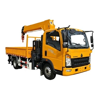 Macara hidraulică montată pe camion